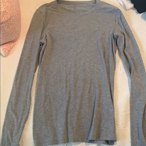Lululemon Gray cotton tee